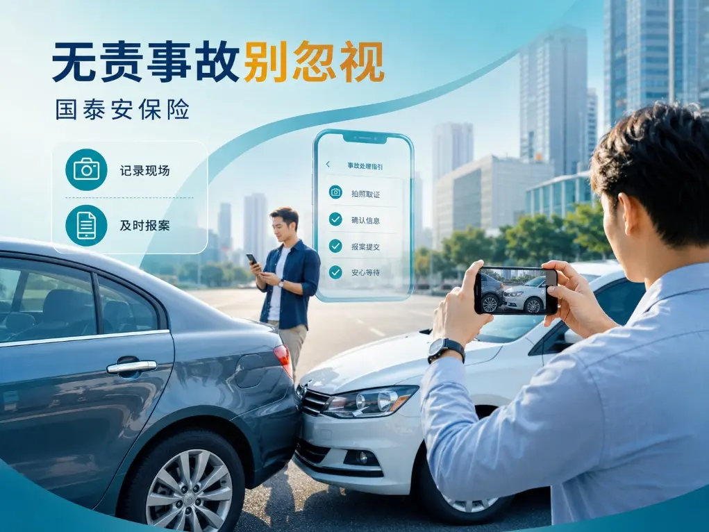 车险中的无责事故怎么处理？不是“没责任”就完全不用管(图1)